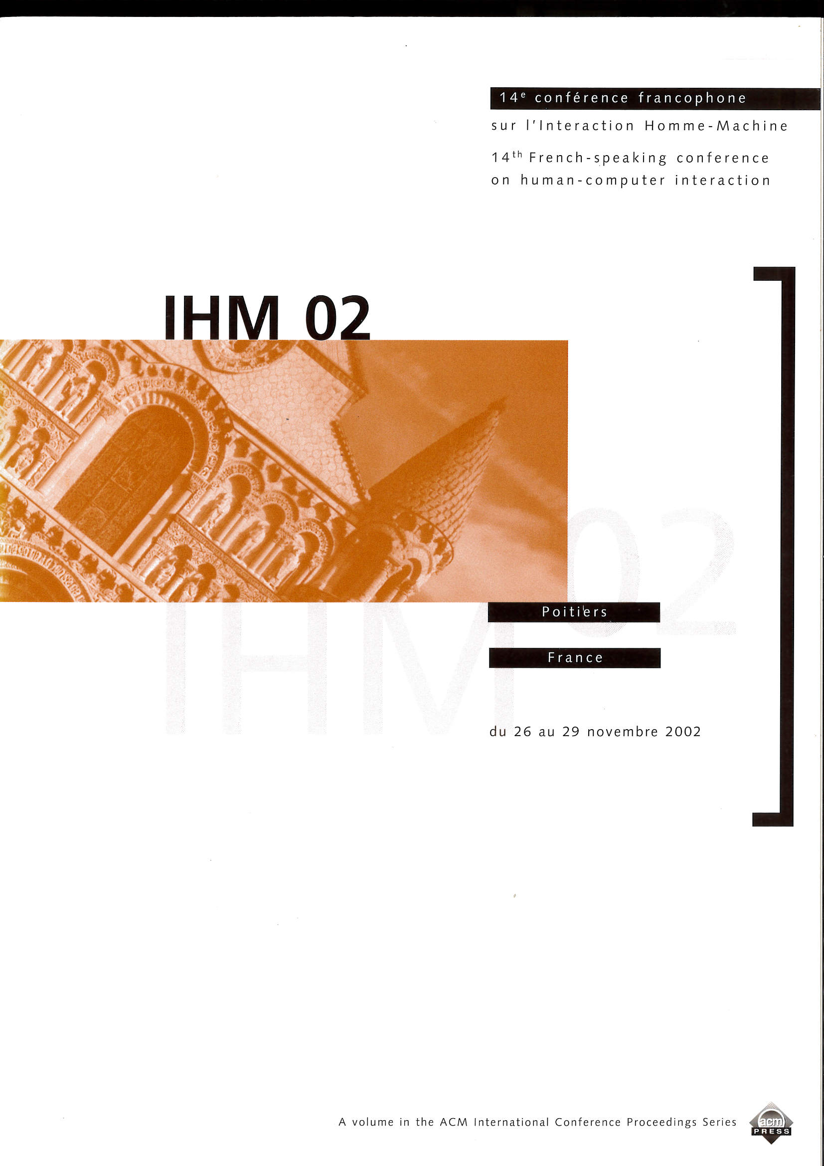 Logo de IHM 2002
