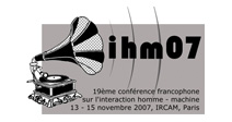 Logo de IHM 2007