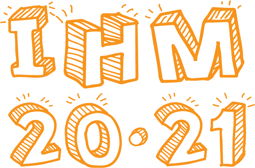 Logo de IHM 2020 · 2021
